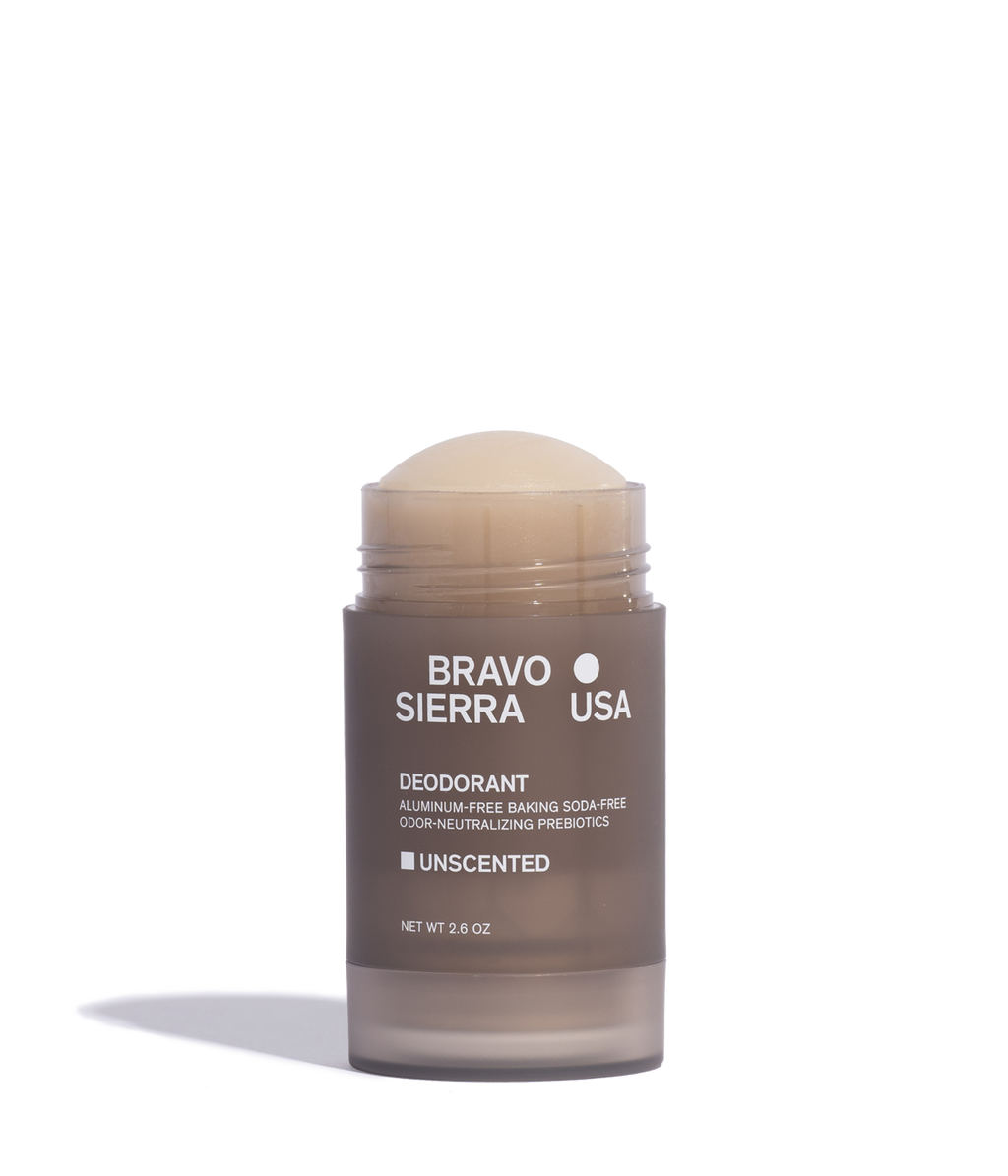 Deodorant – Unscented | Aluminum-Free, Fragrance-Free | Bravo Sierra
