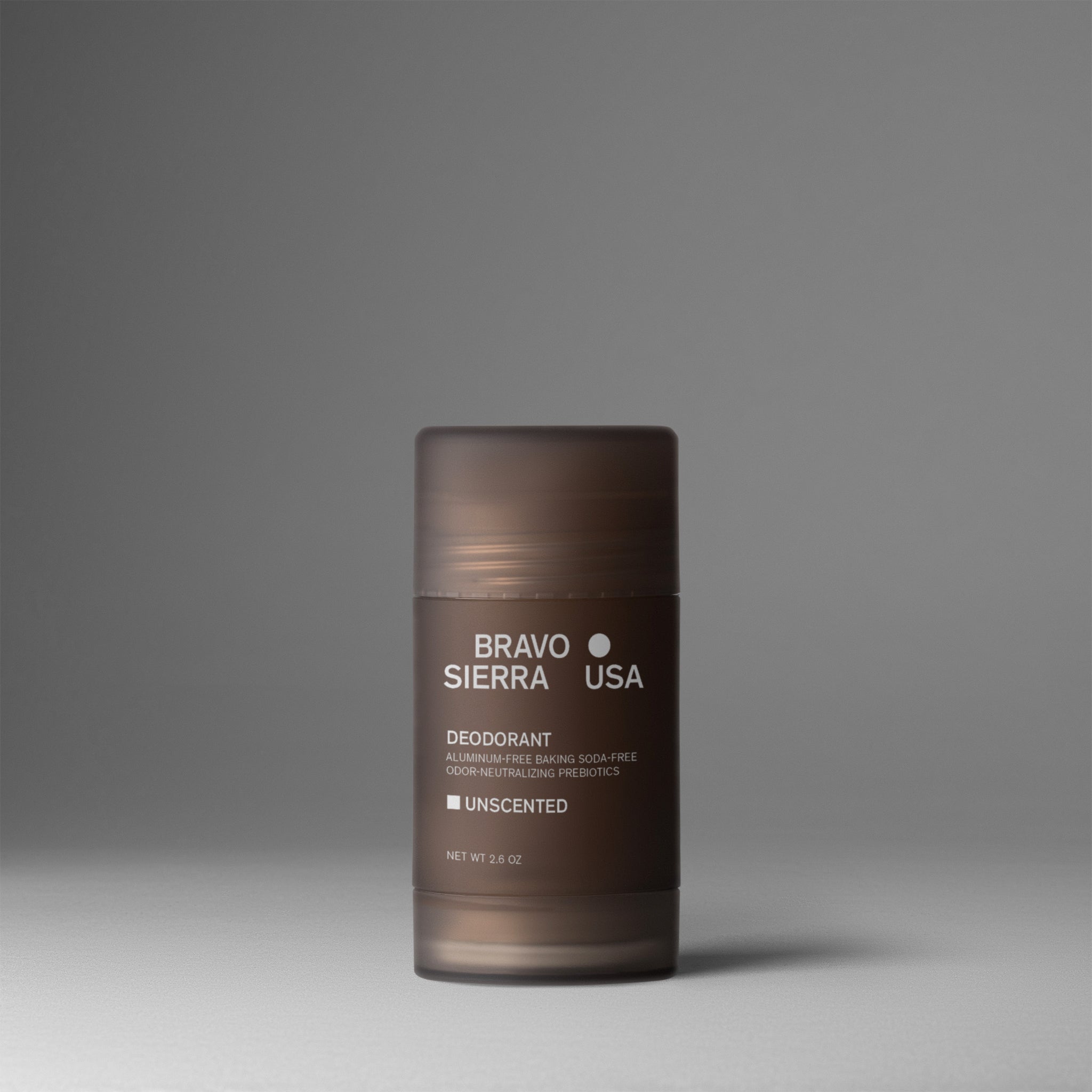 Deodorant – Unscented | Aluminum-Free, Fragrance-Free | Bravo Sierra
