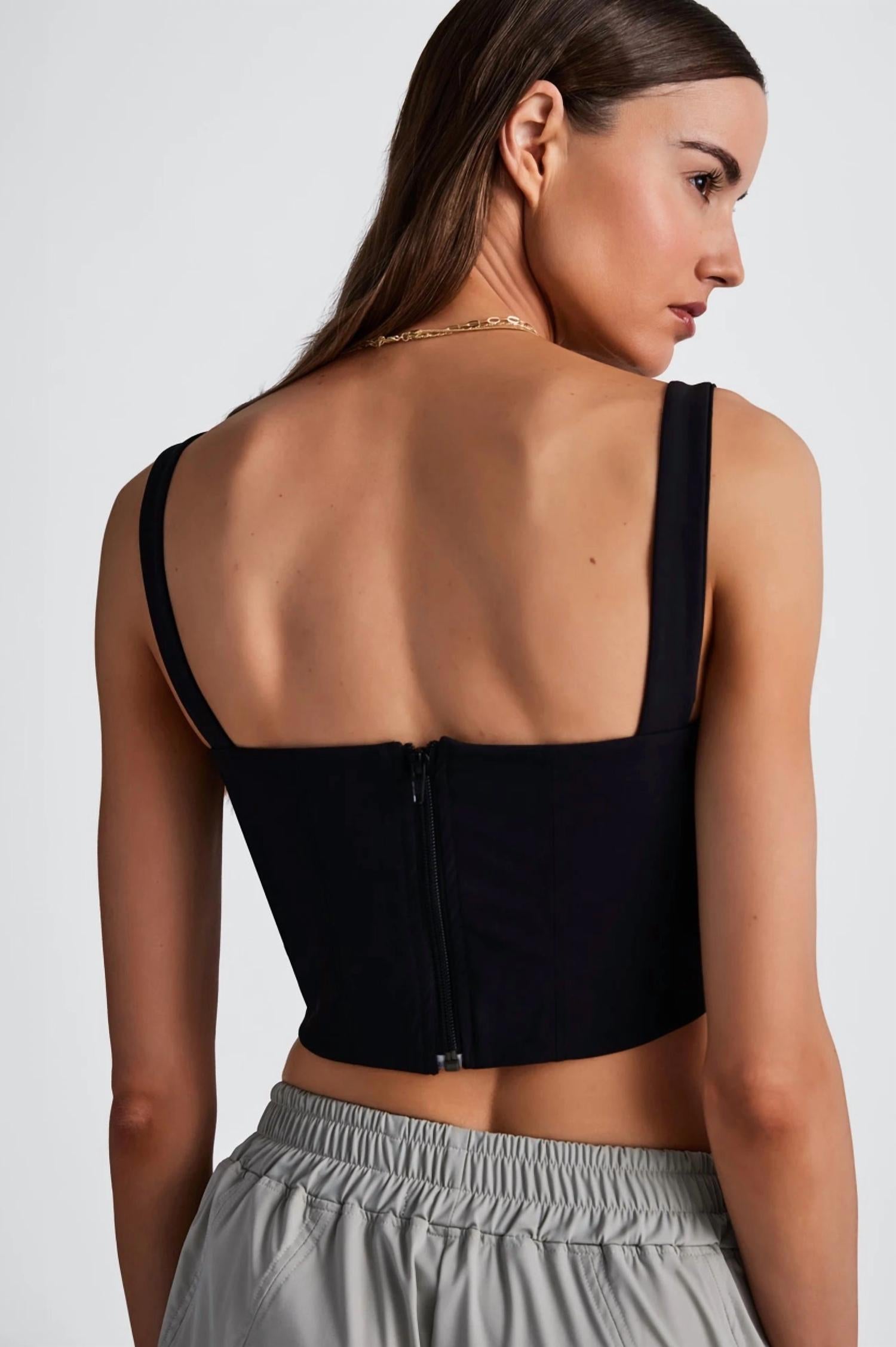 Kira Sport Corset Crop Top